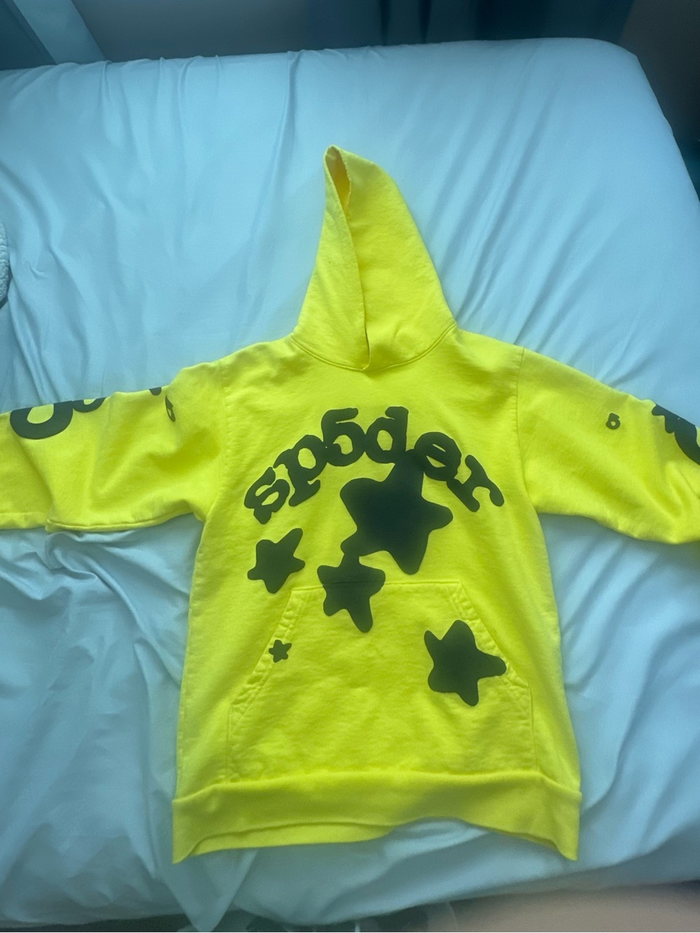 Yellow Spider Hoodie